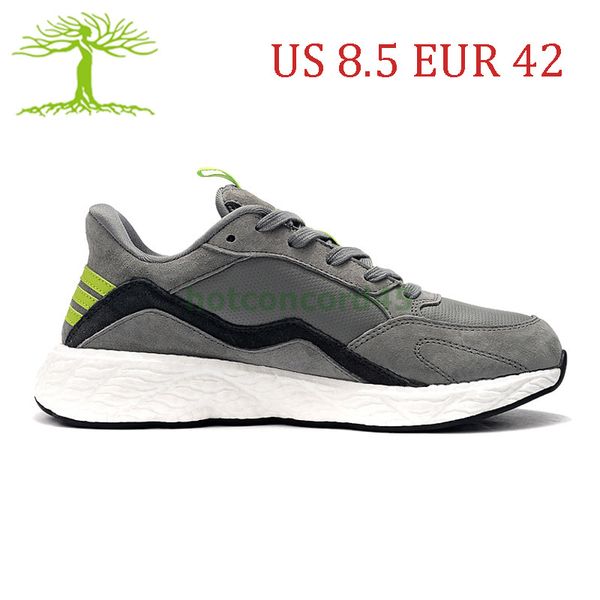 

us 8.5 eur 42 size grey volt treeperi basf runner v2 men women running shoes sneakers sport outdoor trainers