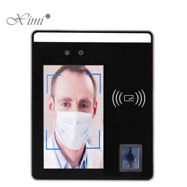 

facial recognition system arrival biometric face terminal employee fingerprint time attendance dynamic access control and card reader