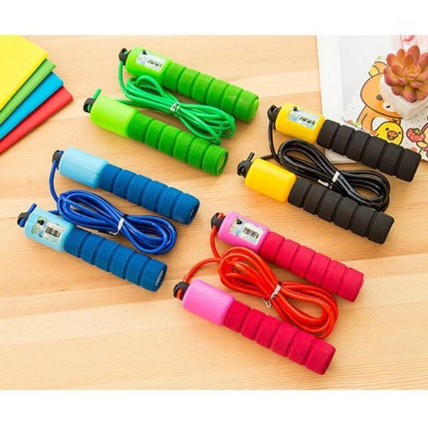 

jump ropes children rope weighted speed jumping adjustable skipping counting for training workout fitness1