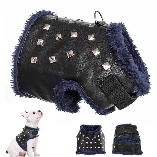 

cool puppy cat harness clothes soft no pull padded pet chihuahua french bulldog harness vest adjustable for small med bbyczw