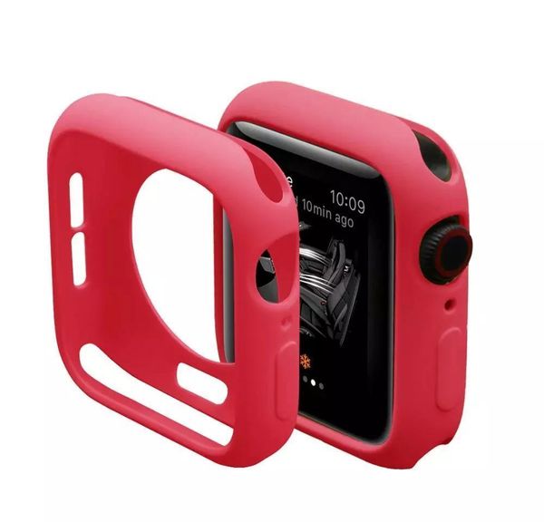 

candy soft sile case for watch 3 2 1 42mm 38mm cover protection shell for iwatch 4 5 6 se 40mm bbyblv bde_home