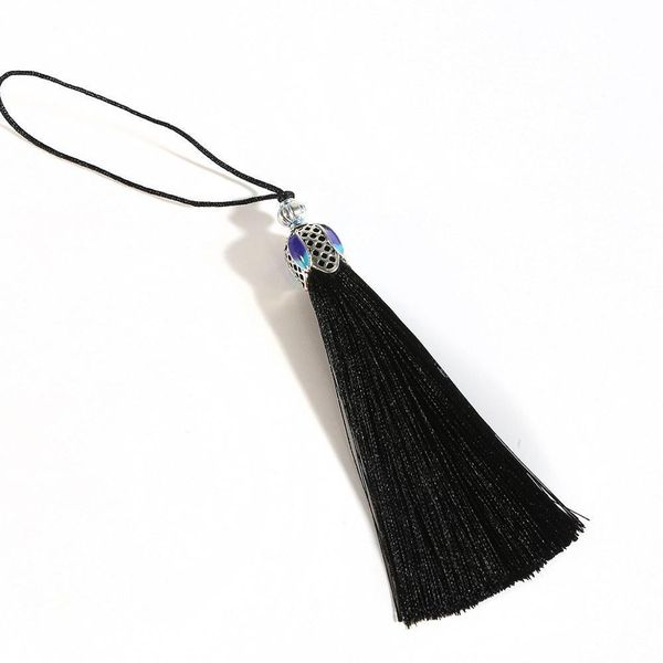 

2pcs 16cm alloy cap silk tassel fringe bang tassel trim for wedding home decoration sewing curtain accessories h wmtajh