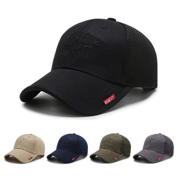 

mens baseball cap qiu dong soft hat fashion outdoor leisure sun hat 5 colors optional, Blue;gray