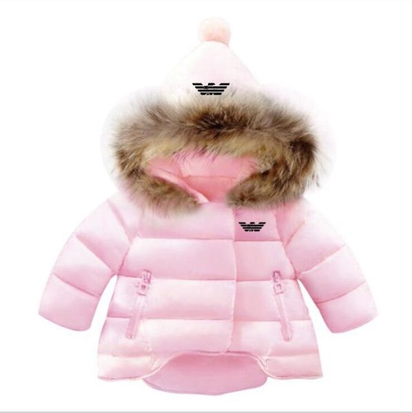 

kids down hoodies coats cotton lighter zipper new pressing technology long sleeve toddler baby boys girls winter jacket snow coat, Blue;gray