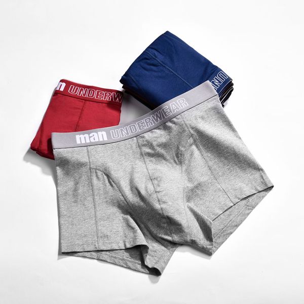 

male mid-rise cotton seamless boyshort men's panties underwear men boxer shorts s-3xl mix color 6pcs/lot c510, Black;white