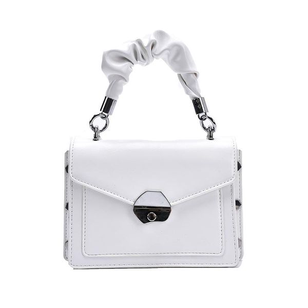

shoulder bags crossbody for women fashion solid luxury bag square pu leather messenger purses and handbags