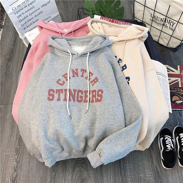 

толстовки женские толстовки casual hoodie 2020 толстовка женский карман с капюшоном ориентированная одежда с капюшоном с длинным рукавом, Black