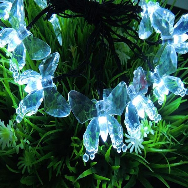 

led butterfly light string waterproof christmas garden wedding decoration lighting strings party christmas decorations l jllyve
