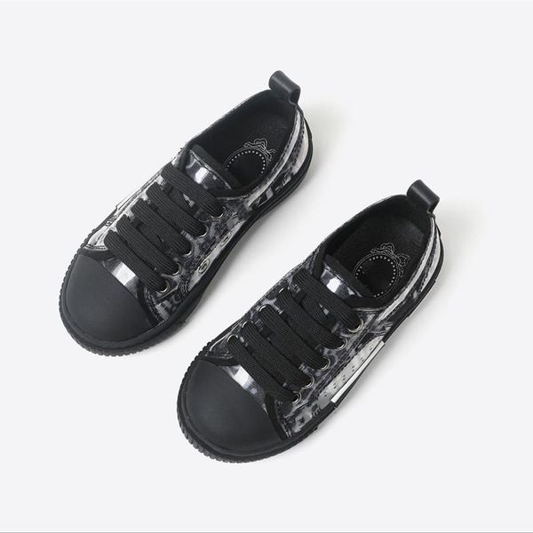 

a1 children's sports shoes white breathable autumn new lightweight wear in children's sports shoes low to help casual shoes, Black;red