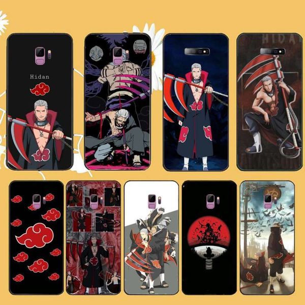 

hidan akatsuki naruto animated case samsung galaxy 9 to 10 21 30 31 40 50 51 71 s note 20 j 4 plus