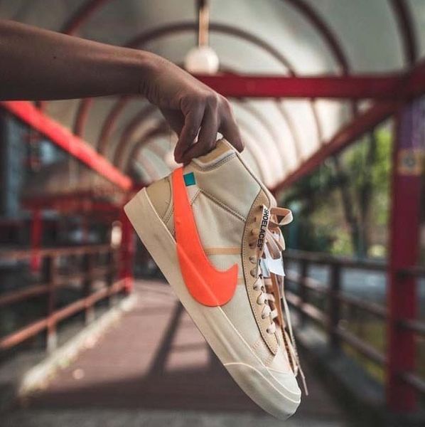 

off whÃ¬te x nÃ­ke air mÃ x blazer studio mid queen the ten all hallows eve grim reepers spooky pack grim reaper sneakers running sports shoes