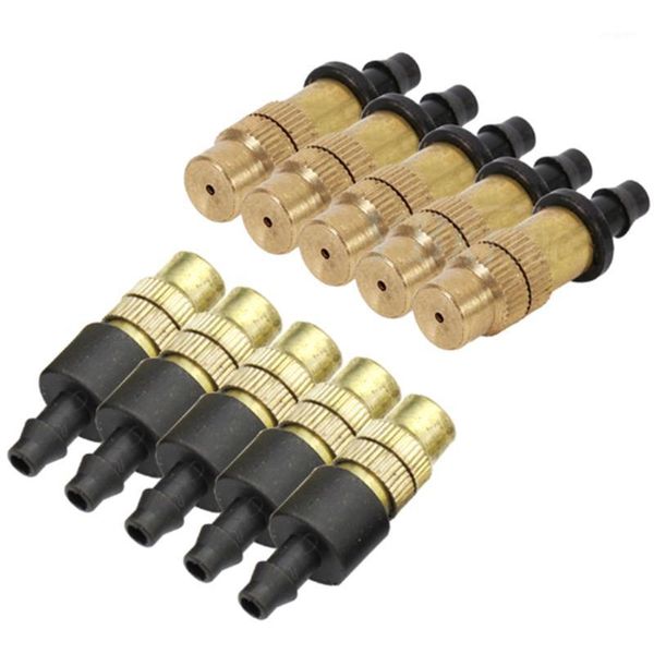 

car cleaning tools 50pcs adjustable sprayer brass misting nozzle atomizing sprinkler for mini drip garden watering irrigation spray1
