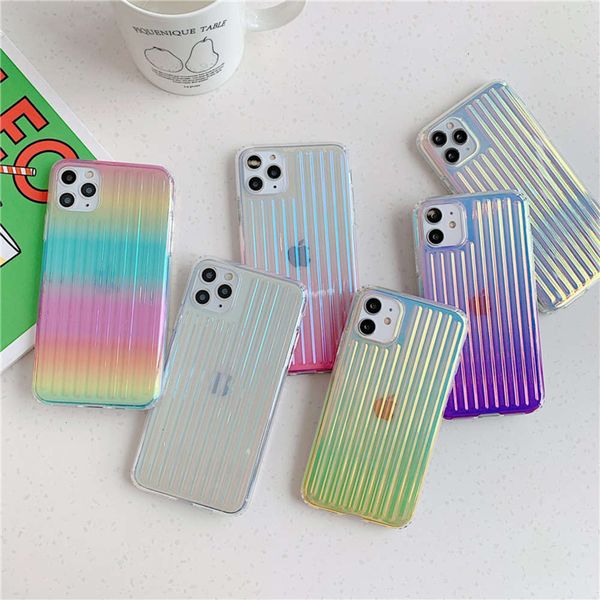 

sewqtransparent gradient soft for 11pro case vip 7 8plus / se2 laservtrvgt