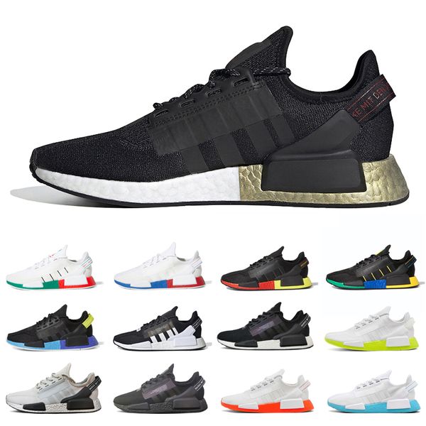 

r1 v2 men women shoes black gold red blue mexico city grey metallic womens mens fashion outdoor sneakers sports shoes