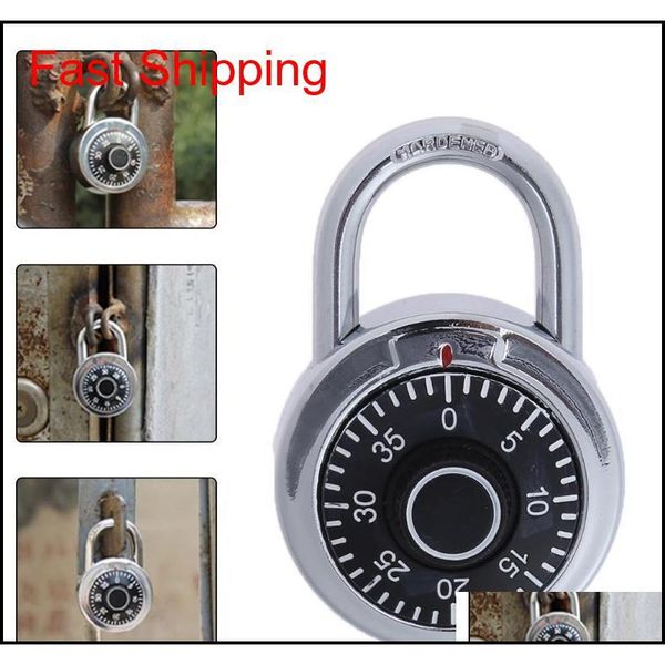

hardened steel shackle dial combination luggage locker lock security padlock for tool boxes qyldxn packing2010