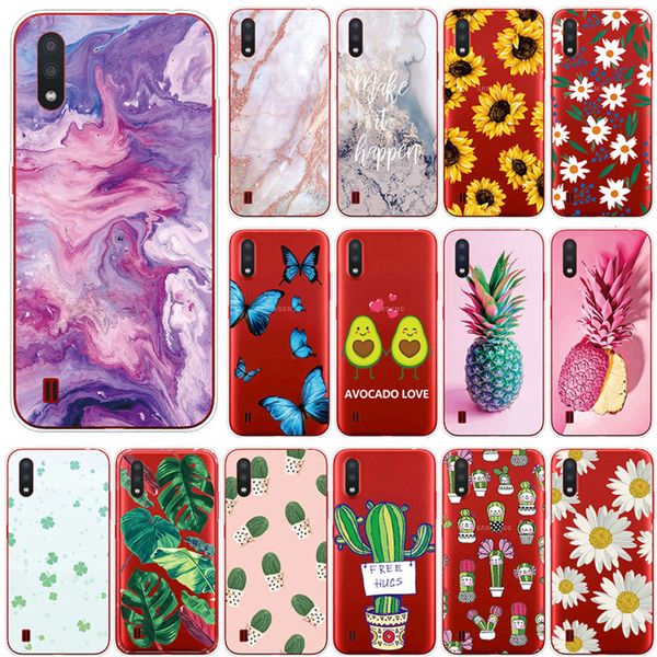 

samsung galaxy m01, 4g, 5.7 ", 4g, tpu, transparent back shellvfe1
