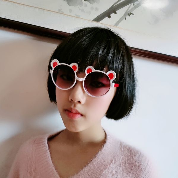 

cute cartoon multicolor mouse uv400 protection children pc sunglasses for girls boys protect eyes kids sun glasses