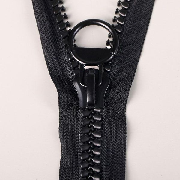 

20 extra large resin молнии черный двойной слайдер открытый конец zipper для шитья parka вниз пальто куртки спальный мешок палатка молнии wm