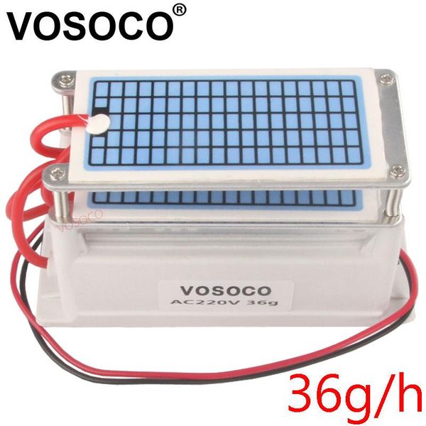 

36g/h ozone generator air cleaner ozonizer for water air sterilize purifier treatment formaldehyde removal ozone machine 220v