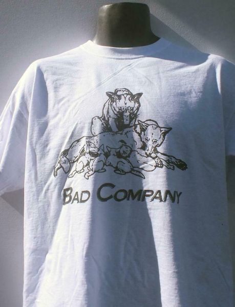 

bad company(run with the pack) t-shirt sport hooded sweatshirt hoodie