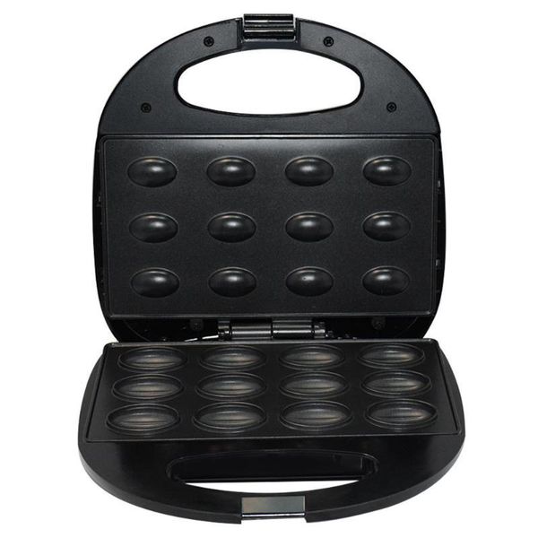 

household electric walnut cake maker sandwich breakfast machine sandwich iron toaster baking breakfast pan oven uk plug