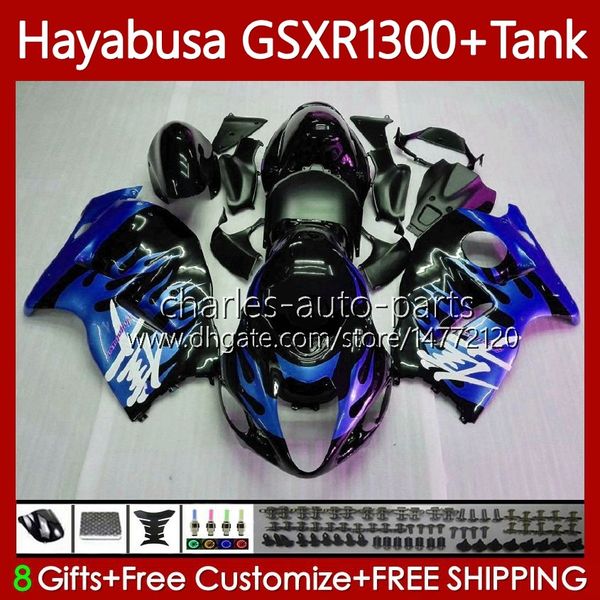 Carene per SUZUKI GSXR-1300 GSXR 1300 CC GSXR1300 Hayabusa Blue Flames 96 1996 1997 1998 1999 2000 2001 74No.220 GSX-R1300 1300CC 02 03 04 05 06 07 GSX R1300 96- 07 Corpo