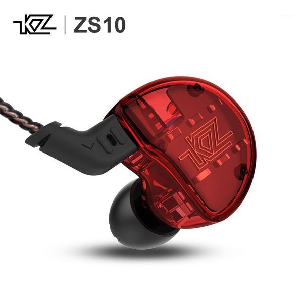 

kz zs10 4ba+1dd 10 driver dynamic armature hifi in-ear monitors earphone bass headset noise cancelling hybrid headphones1