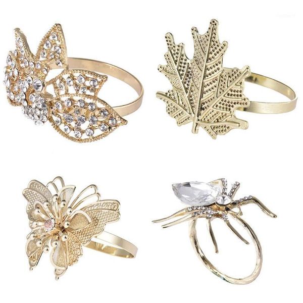 

napkin rings hollow out flower dinner parties birthdays weddings decoration tool l table decoration napkin holder1