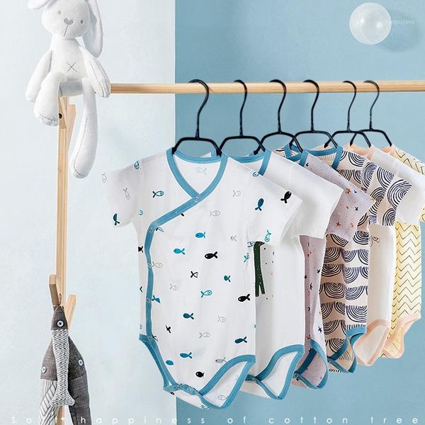 

rompers clothes for babies cotton born one-piece suit spring and autumn christmas boy girl triangle crawling shirt1, Blue