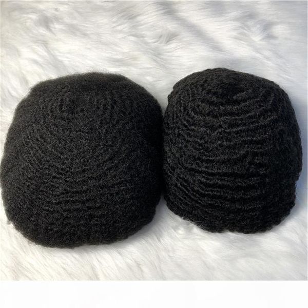 

afro kinky mens toupee for black men hair pieces replacement human hair wigs for hair loss men