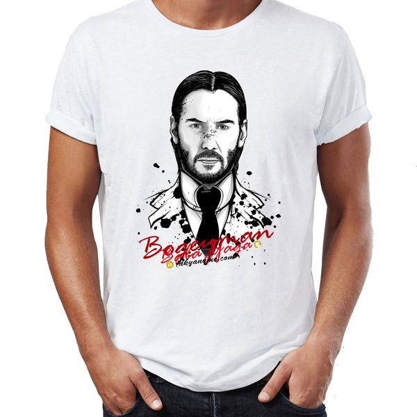 

мужская футболка john wick буги man movie badass tee спорт толстовка с капюшоном толстовка