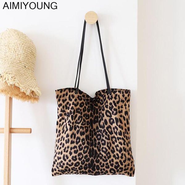 

aimiyoung женщины сумки leopard пинта мешки плеча способа повелительниц сумки холст вскользь сумки bolsa feminina bolsos mujer