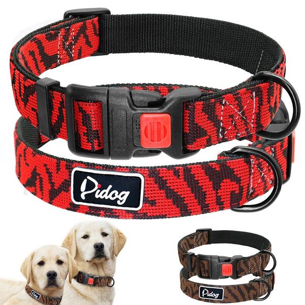 

adjustbale nylon dog collar leopard printed safety dog collar for small medium large dogs pitbull labrador pet bbyncj