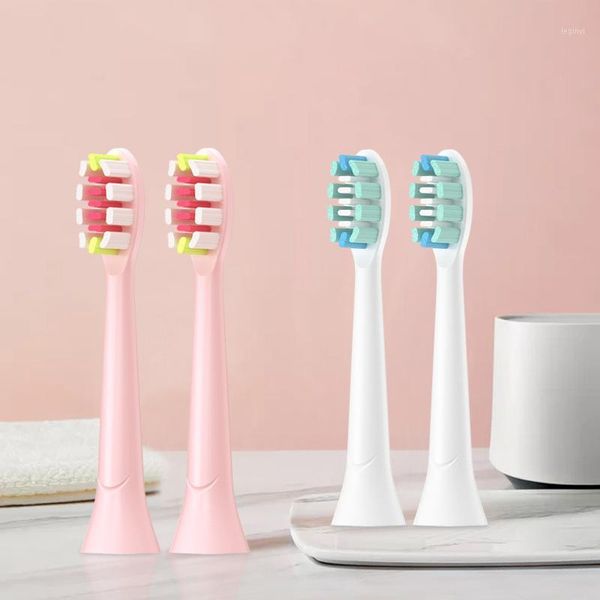 

smart electric toothbrush 4 pcs replacement heads with yh902 for round brush headair bag1