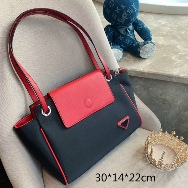 

women's shoulder bags trapeze handbags 2020 sold fashion lady patchwork bags large capacity contrast color (30*22*14cm) gp202002 p7