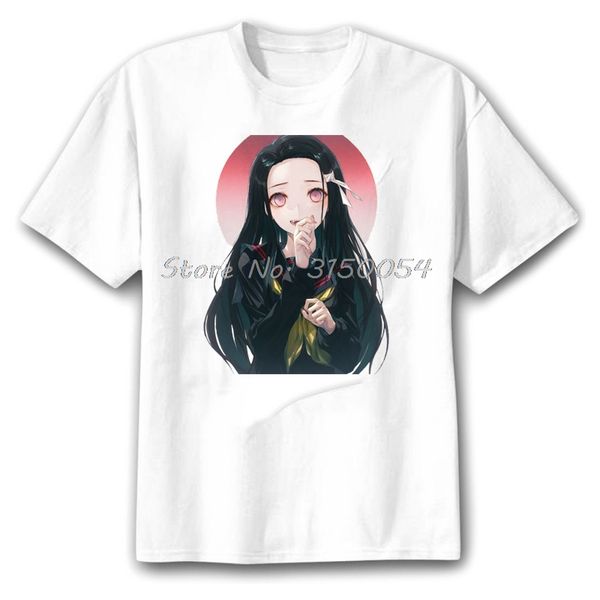 

anime couple clothes summer demon slayer kawaii kamado nezuko printing tshirt harajuku sport hooded sweatshirt hoodie men t shirt