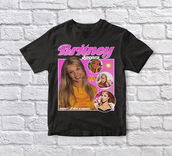 

britney spears 90s vintage black tshirt men t shirt sport hooded sweatshirt hoodie