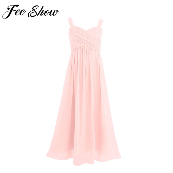 

princess flower girl dress summer tutu wedding birthday party dresses for girls children's costume teenager prom designs dress t200709, Red;yellow