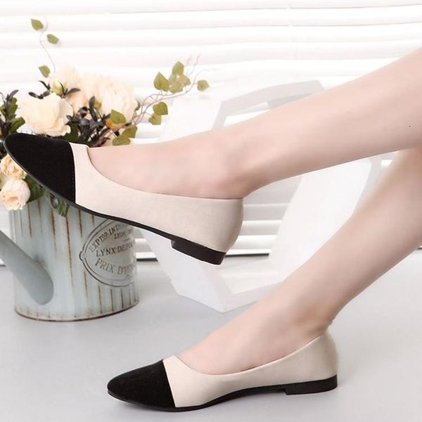 

designer women flat shoes women's single shoe woman black friday 2021 deals, White;black