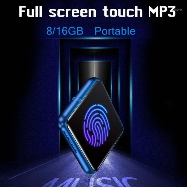 

& mp4 players aluminum alloy 8g/16g mahdi mini bluetooth mp3 player, support tf card one-key a-b repeat for study with earphone usb1
