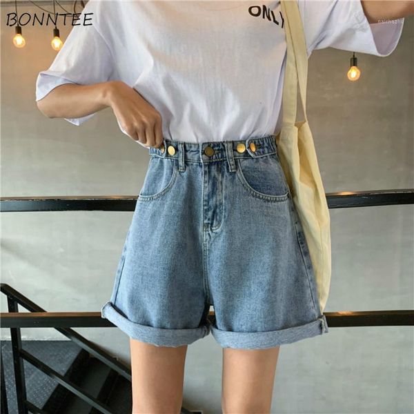 

shorts women single button trendy elegant all-match high-quality korean style leisure daily womens female lovely simple 2020 new1, White;black