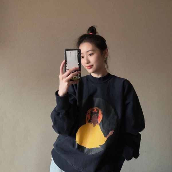 

cpfm kanye jesus is king detroit exclusive fog high street fashion brand loose long sleeve sweater