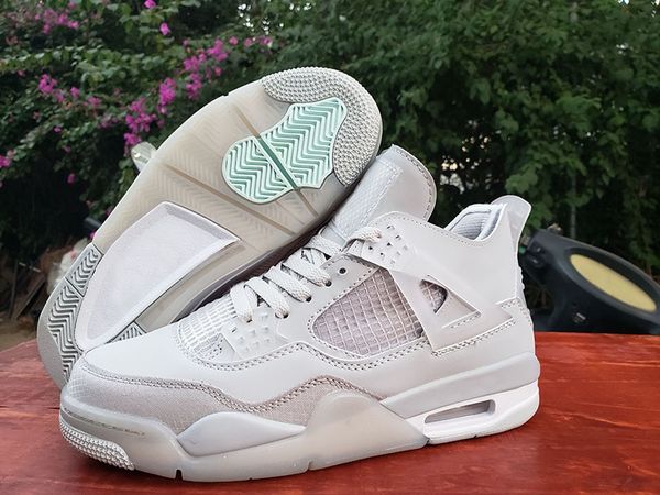 

4 sp wmns sail muslin white grey men basketball shoes trainers off 4 jumpman mens sports sneaker with box