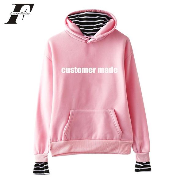 

customize mad logo design fake two piece hoodies sweatshirts hit hop clothes cotton  women hoodie customizer 5450-wy14 2020, Black
