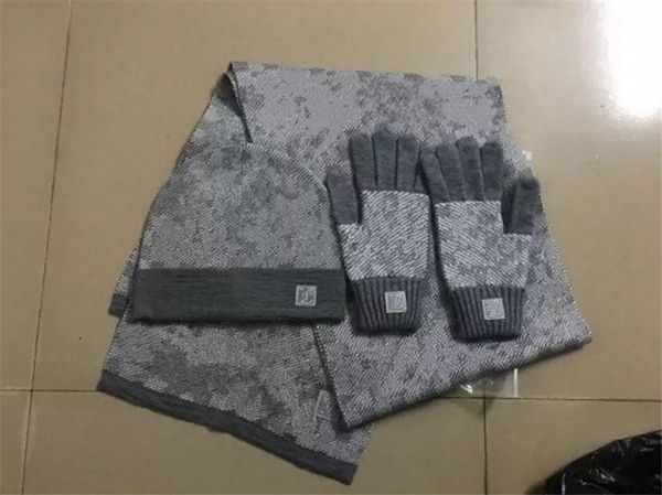 

22 men women beanie hat scarfs sets warm hats scarves glovess sets scarf fashion accessories, Blue;gray