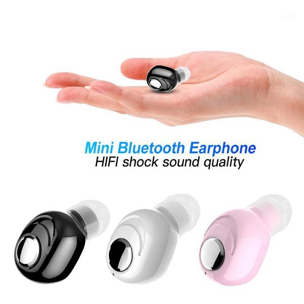 

ultra small earphone bluetooth portable wireless for mobile phone with mic handsmini in ear earpiece1