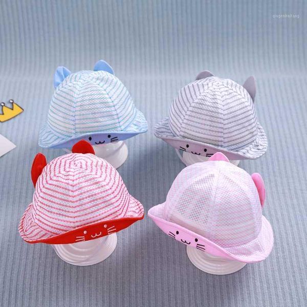 

baby sun hat summer thin section breathable cute hat1, Yellow