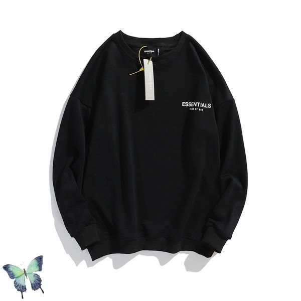 

2021 new fg hoody rubber label sweater men women 3m sleeves plus velvet hooded sweatshirt q4qa, Black