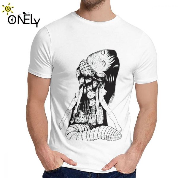 

soft tomie japenese scare junji itou t shirt man's retro style soft classic round neck camiseta sport hooded sweatshirt hoodie