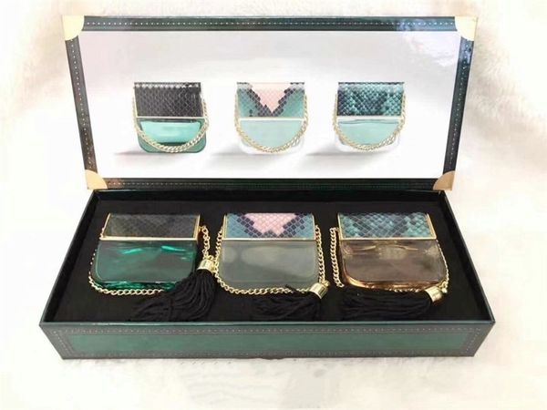

unique design women perfume 3 pcs set 25ml attractive fragrance good smell long lasting time ing